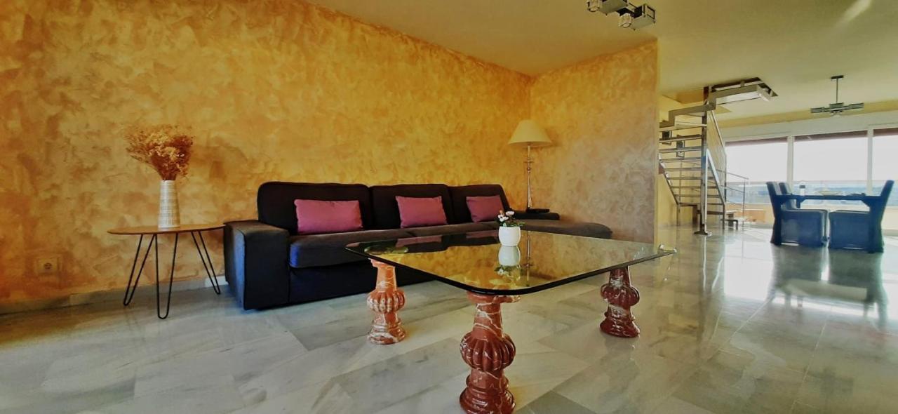 Penthouse With Private Pool, Hot Tub Jacuzzi With Sea Views And Chill-Out Zone, Close To The Sea Marbella Exterior foto